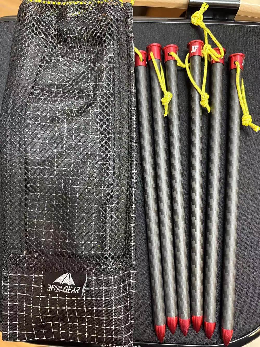Carbon Fiber Stakes