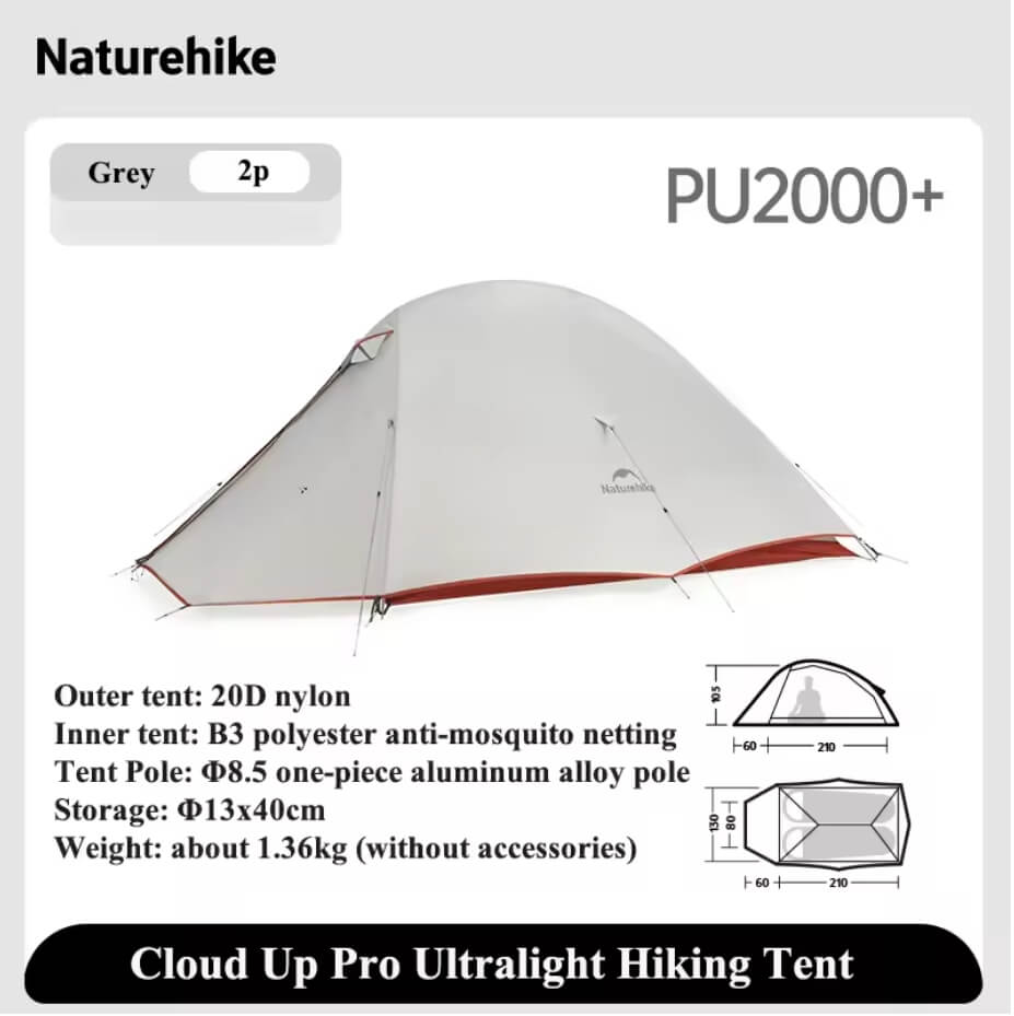 Naturehike Cloud Up 1/2 Pro Tent