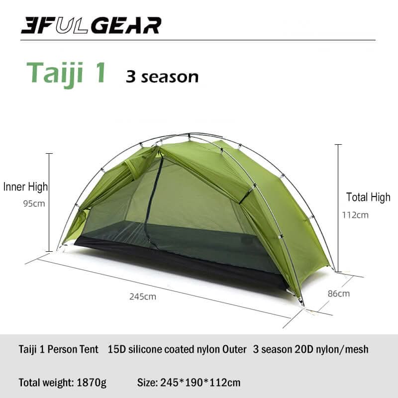 3F UL Gear Taiji 1 Tent