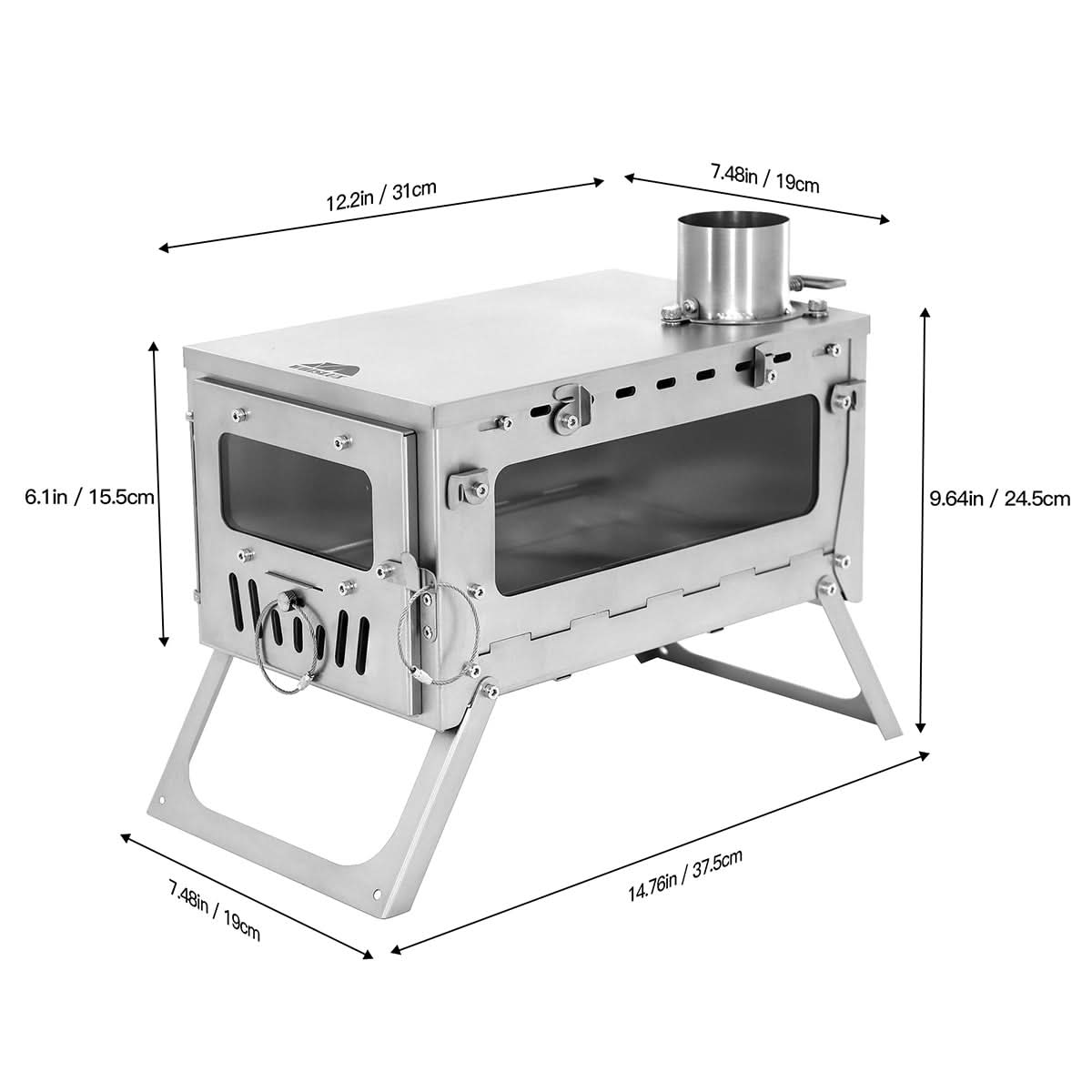 Whislux G1 Titanium Stove