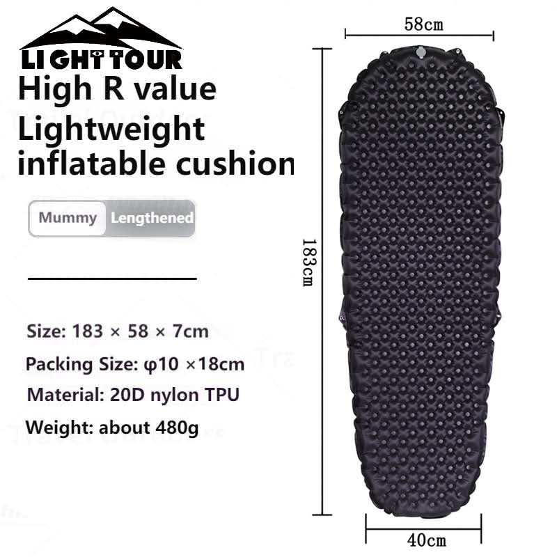 Light Tour R3.5/R5.8 Sleeping Pad 20D Nylon
