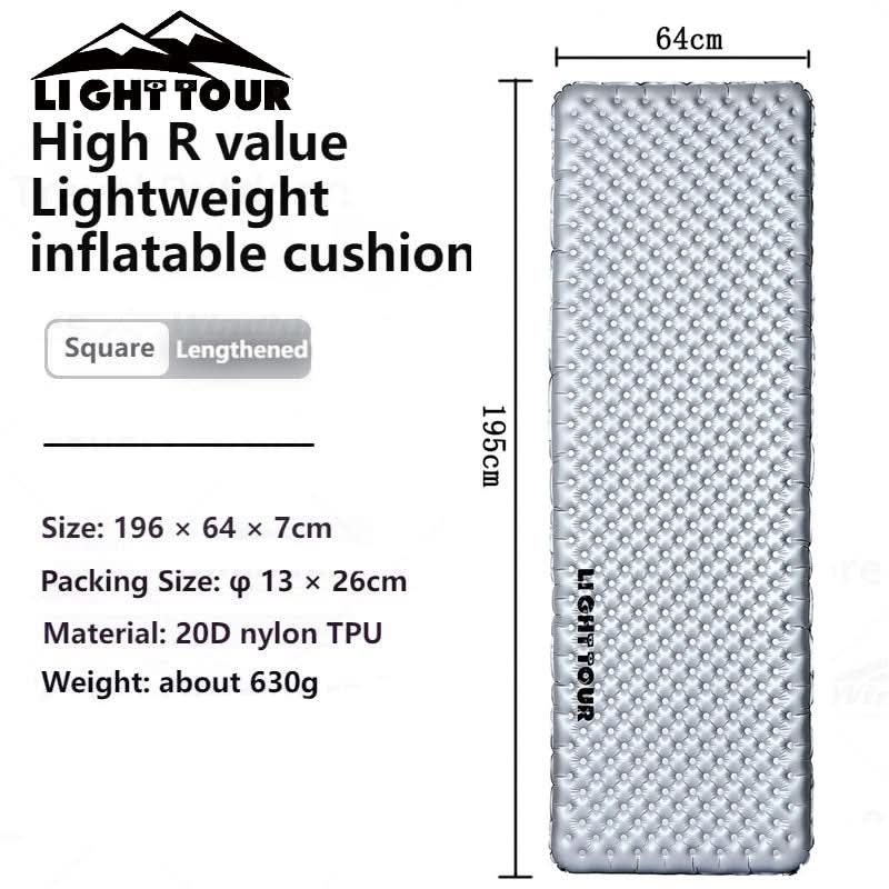Light Tour R3.5/R5.8 Sleeping Pad 20D Nylon