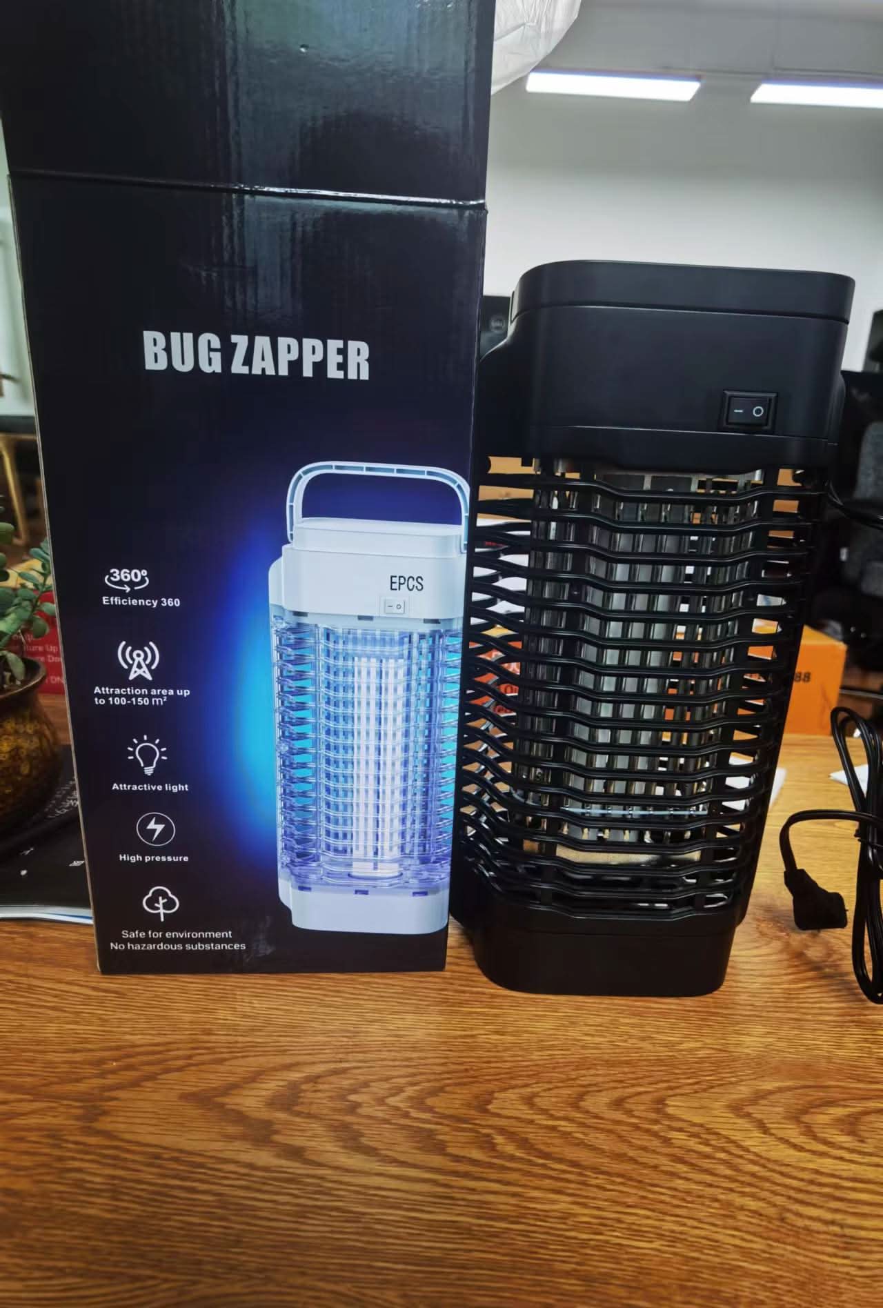 EPCS Bug Zapper - Powerful Electric Mosquito Zapper Fly Killer for Outdoor