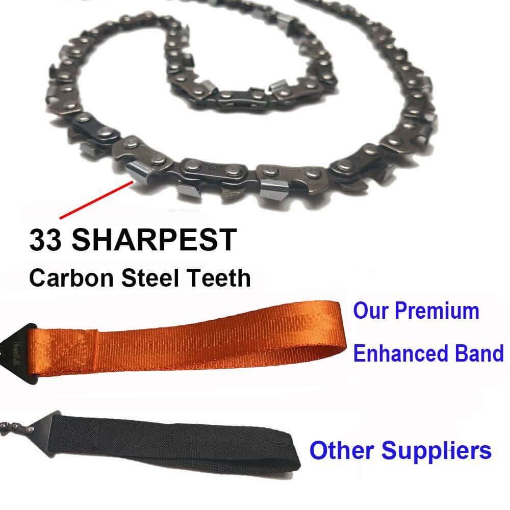 Pocket Chainsaw Emergency Outdoor Survival Gear 24"