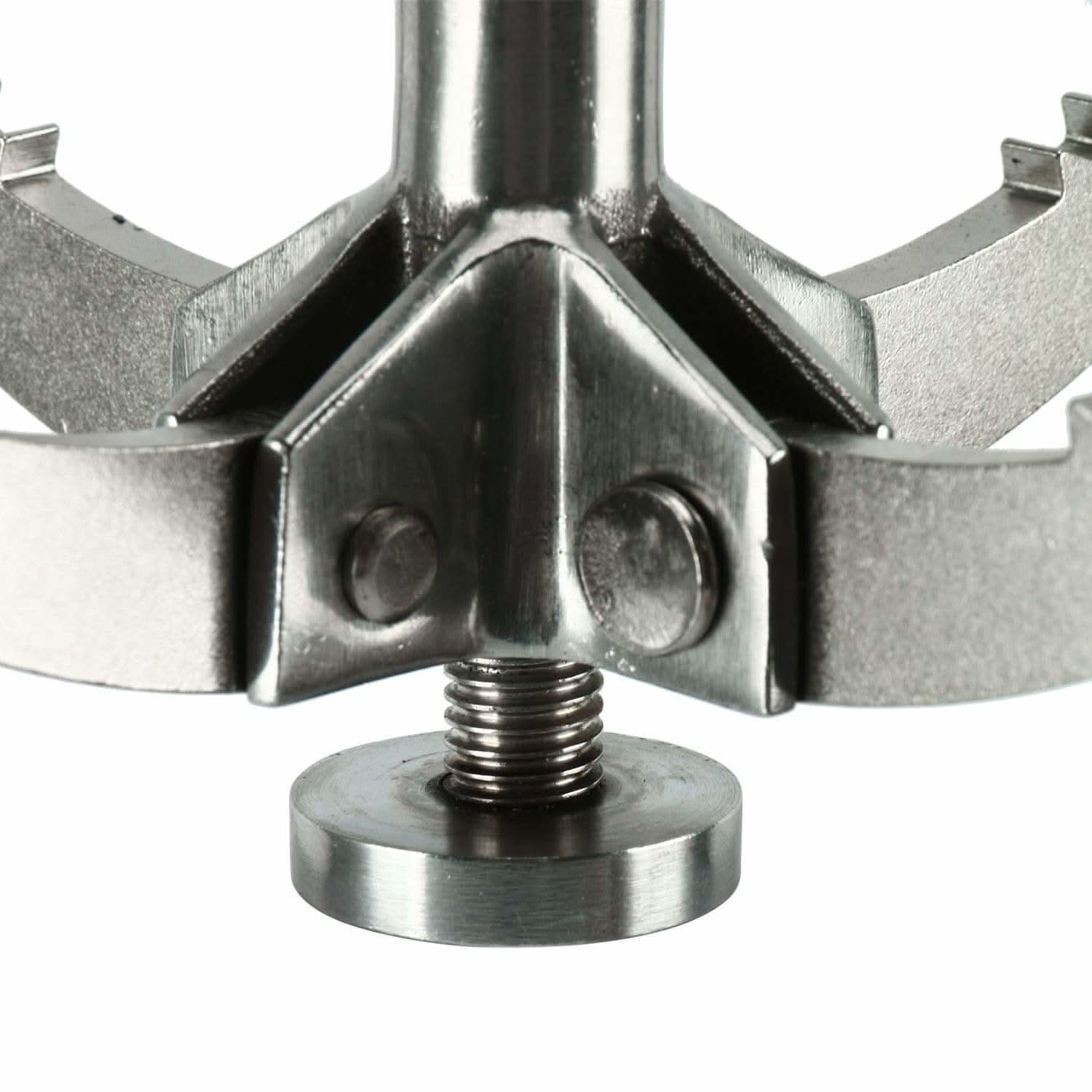 Crochets d'escalade pliables 4 griffes en acier inoxydable