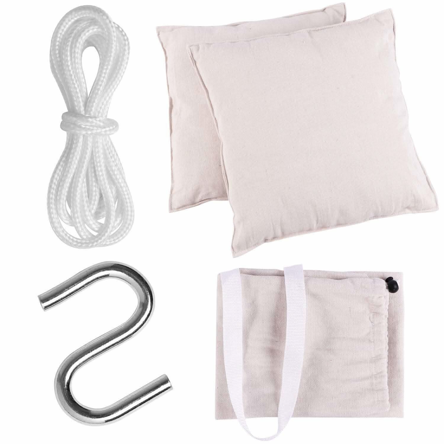 Silla hamaca con capacidad máxima de 330 libras y 2 cojines