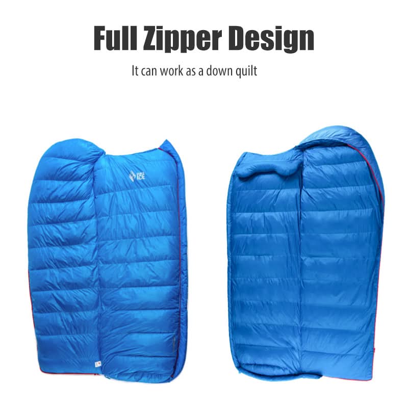 Black ice A-series Envelope Mummy Sleeping Bag