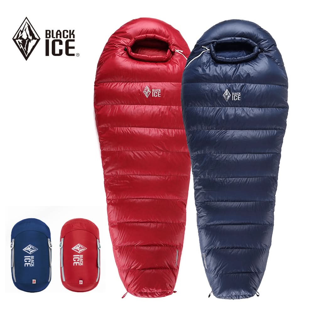 BLACK ICE G400/700/1000 Mummy Single Goose Down Sleeping Bag
