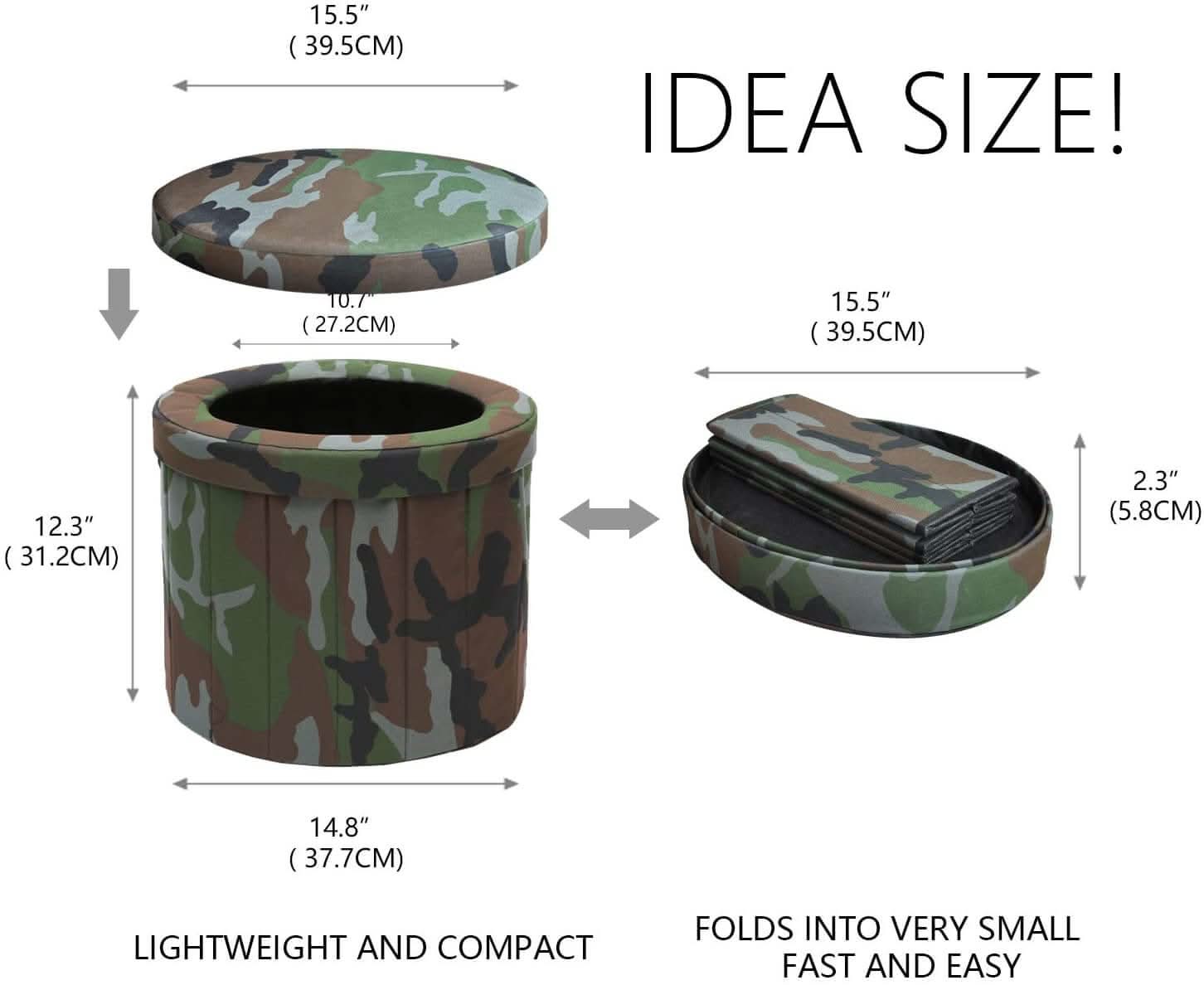 Portable Folding Toilet