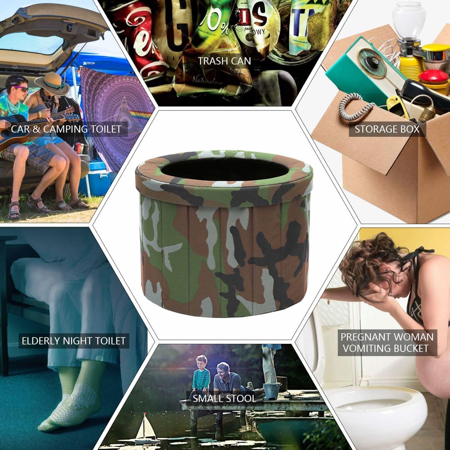 Portable Folding Toilet