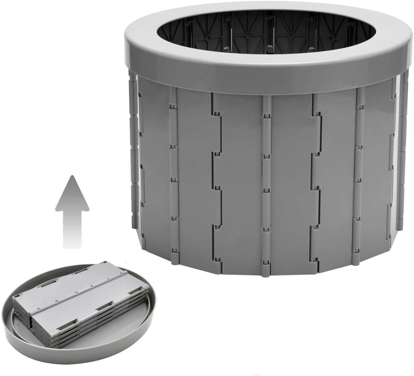 Portable Toilet Seat (Gray)