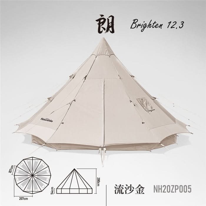 Naturehike Large Cotton Pyramid Tent