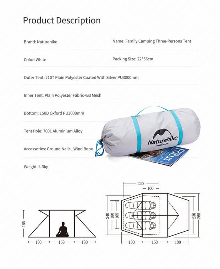 Naturehike Cloud Interest 3