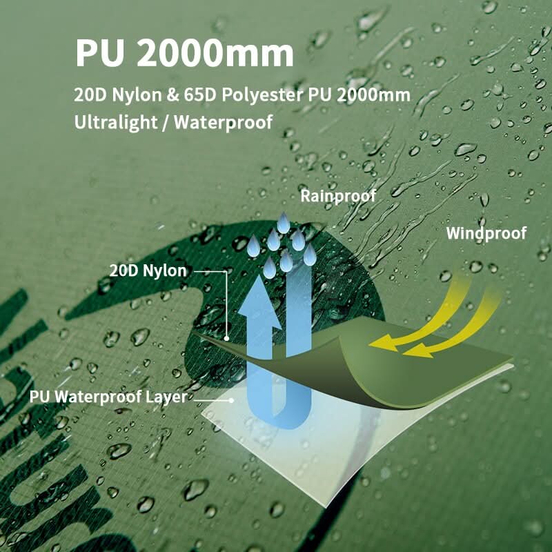 Tente Cloud Tunnel 2 Naturehike