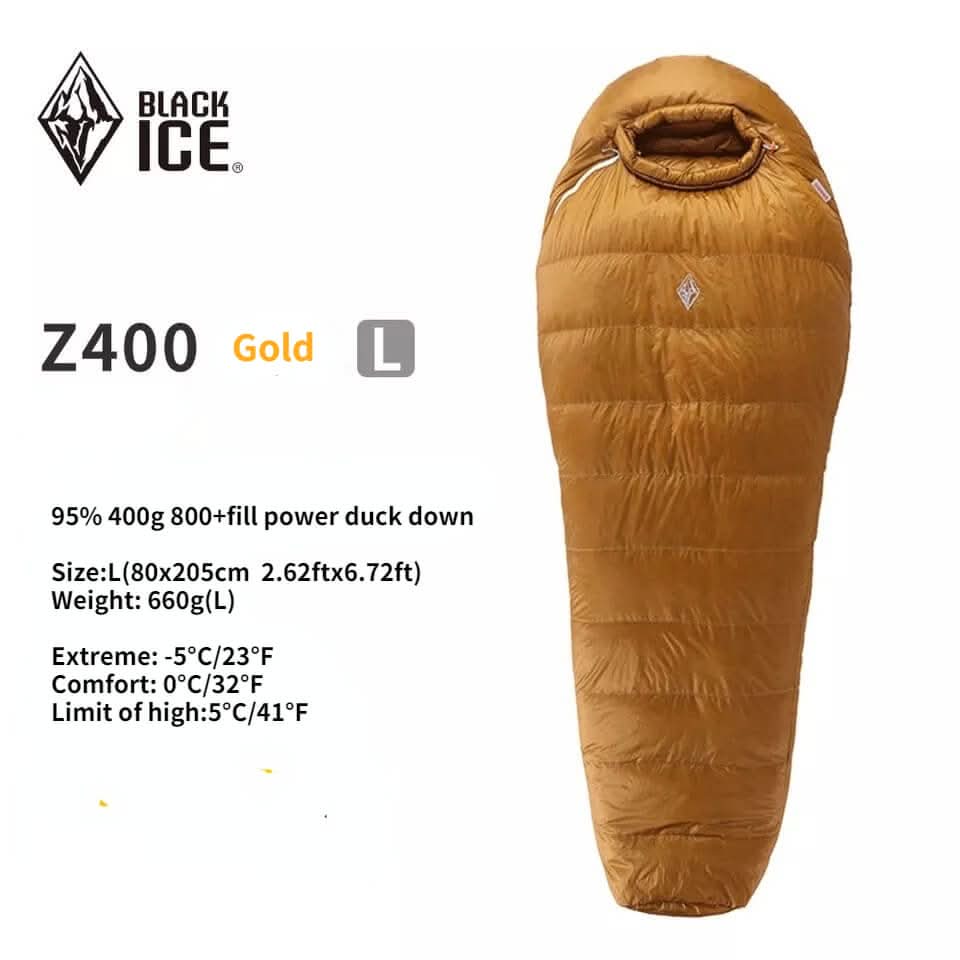 Black ice Z Series Mummy Sleeping Bag