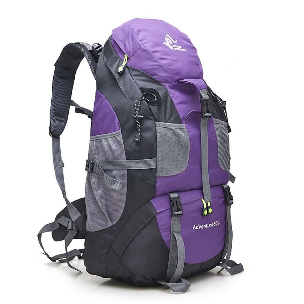 50L Lightweight Water Resistant Hiking Backpack,Outdoor Sport Daypack Travel Bag