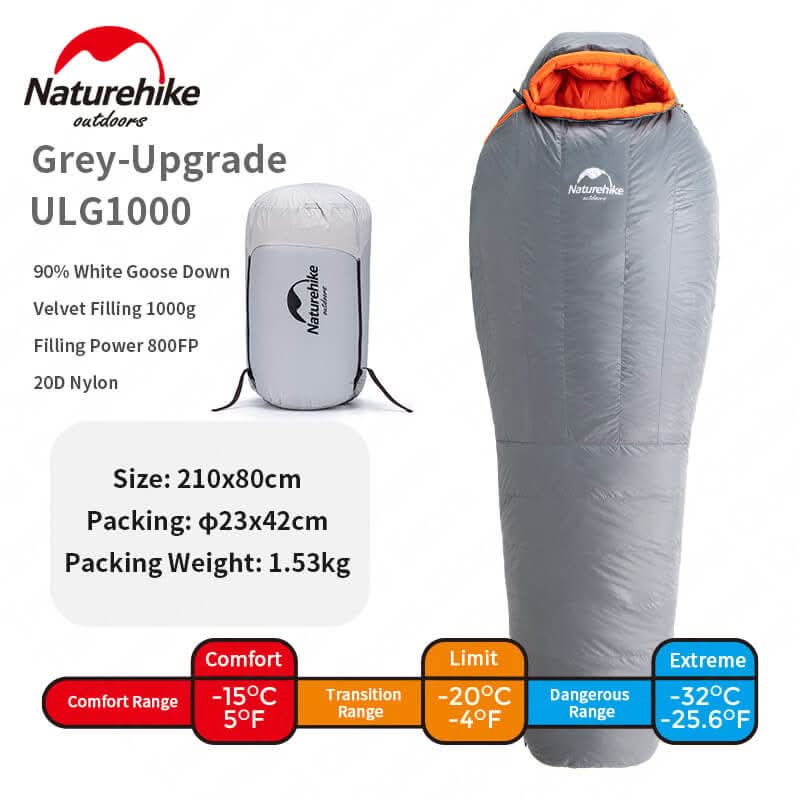 Naturehike ULG400/700 Upgraded Sleeping Bag