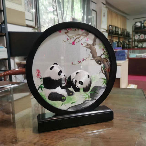 Image of Panda Chinese Embroidery