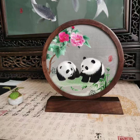 Image of Panda Chinese Embroidery