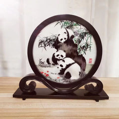 Broderie chinoise Panda