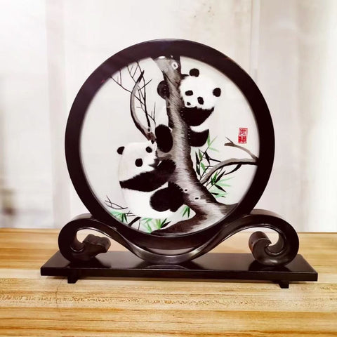 Image of Panda Chinese Embroidery