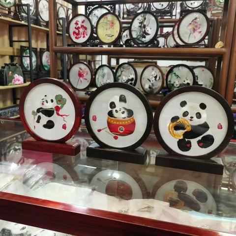 Image of Panda Chinese Embroidery