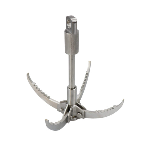 Image of 4 Claws Grappling Hook Folding Survival Claw Multifunctional Stainless Steel Hook