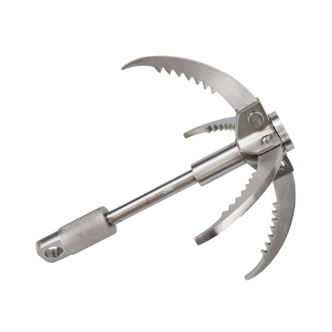 Image of 4 Claws Grappling Hook Folding Survival Claw Multifunctional Stainless Steel Hook