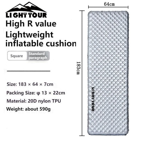 Image of Light Tour R3.5/R5.8 Sleeping Pad 20D Nylon