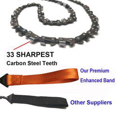 Pocket Chainsaw Emergency Outdoor Survival Gear 24"