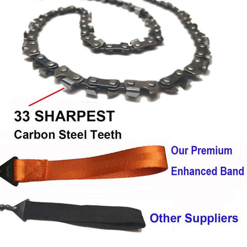 Image of Pocket Chainsaw Emergency Outdoor Survival Gear 24"
