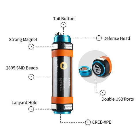 Image of Mosquito Rechargeable Camping Lantern