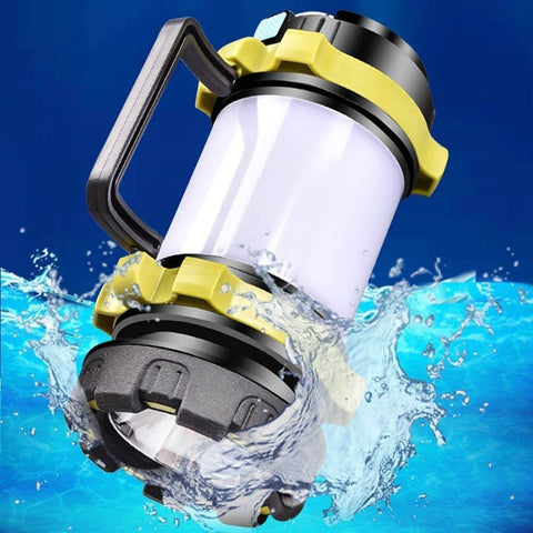 Image of Usb LED Camp Lantern with 800LM 4 Modes IPX45 Water Resistant