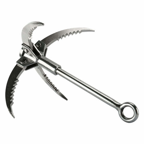 Image of Folding Climbing Hooks 4 Claws Stainless Steel