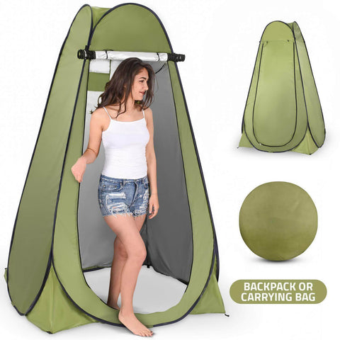 Image of Pop Up Privacy Tent (Green)