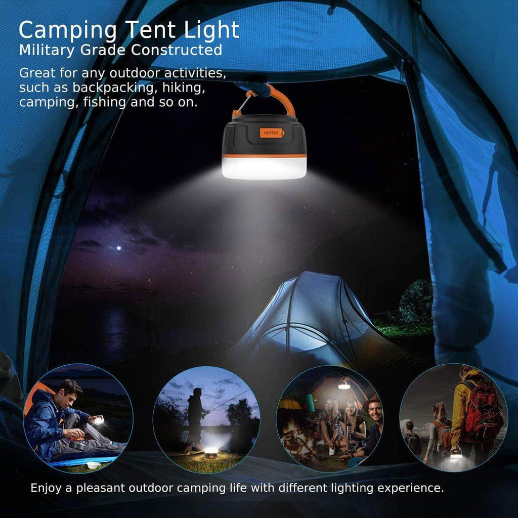 Rechargeable LED Camping Tent Light