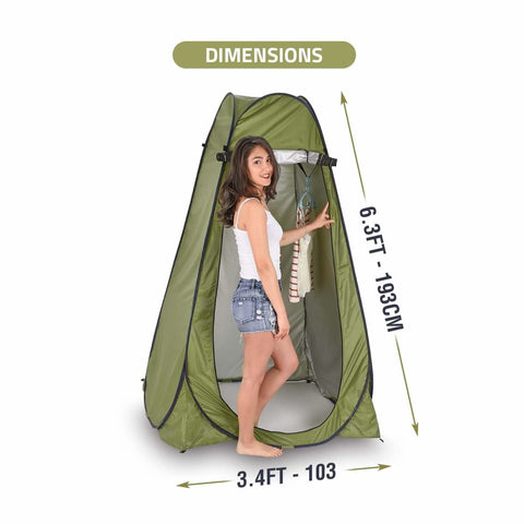 Image of Pop Up Privacy Tent (Green)