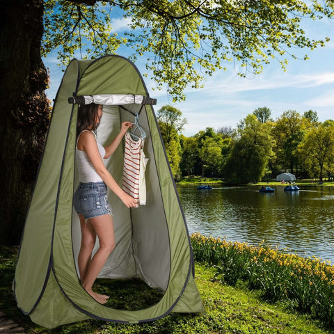 Image of Pop Up Privacy Tent (Green)