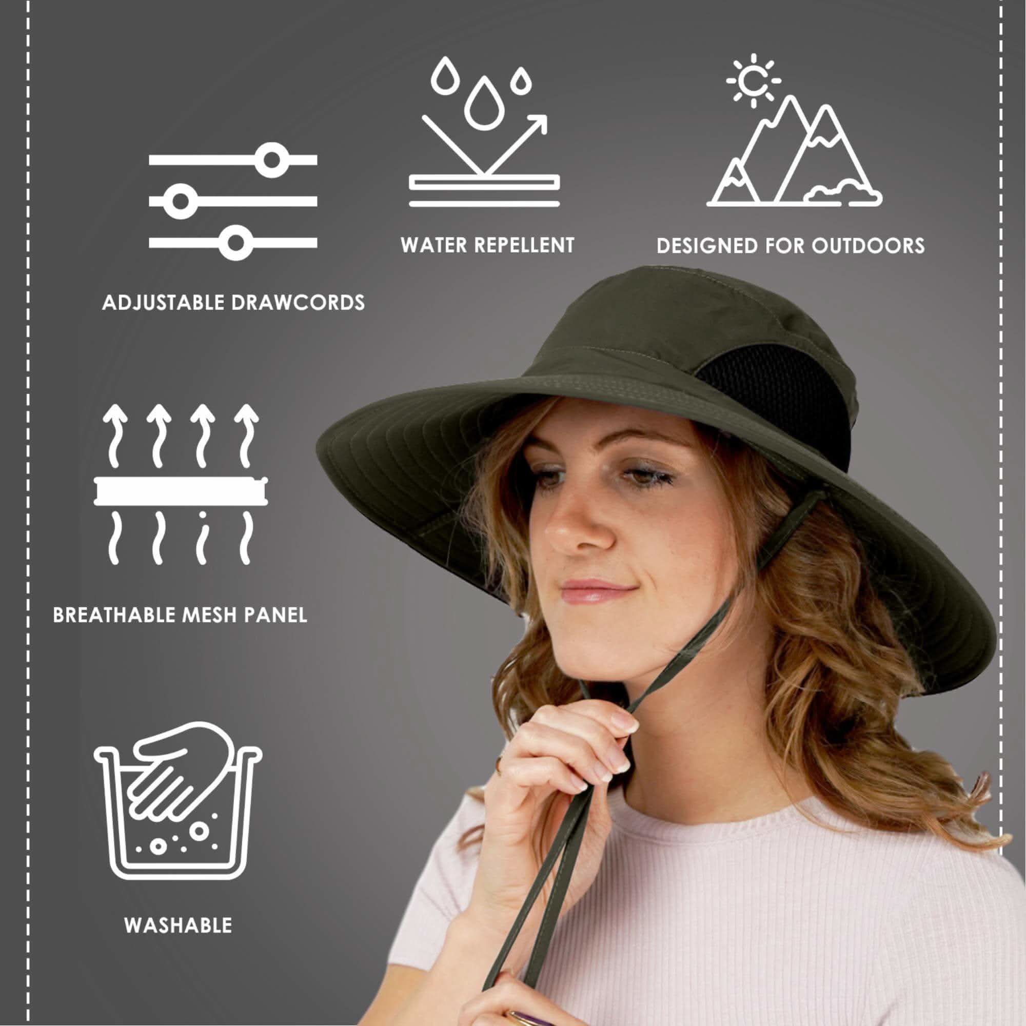Chapeau de pêcheur, chapeaux de protection solaire d'extérieur pour hommes et femmes 