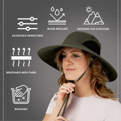 Chapeau de pêcheur, chapeaux de protection solaire d'extérieur pour hommes et femmes 