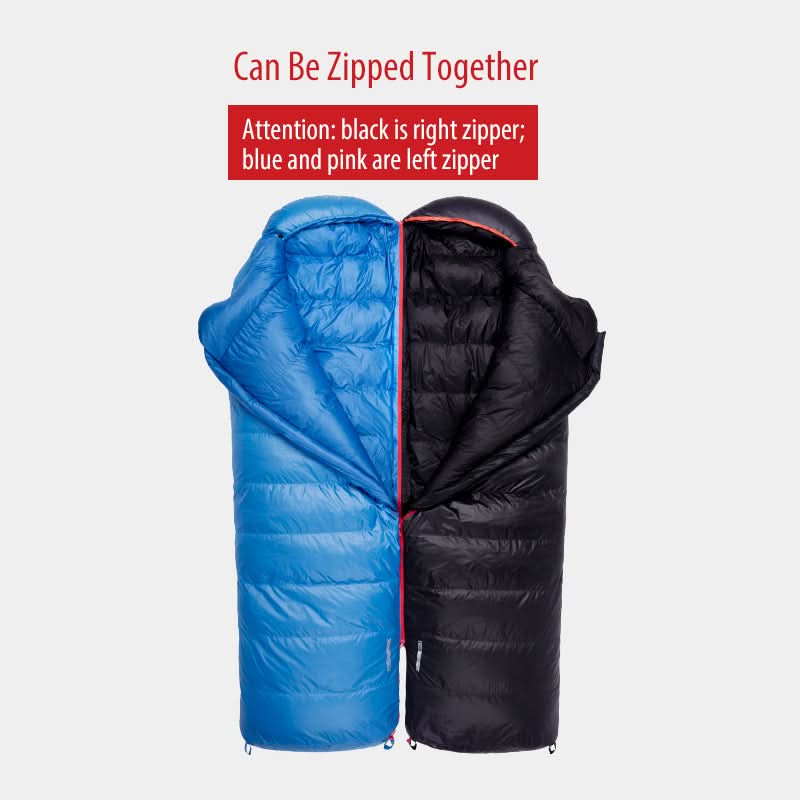 Black ice A-series Envelope Mummy Sleeping Bag