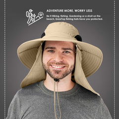 Chapeau de pêcheur, chapeaux de protection solaire d'extérieur pour hommes et femmes 