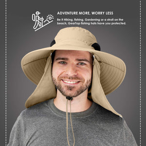 Fishing Hat Outdoor Sun Protection Hats for Men & Women