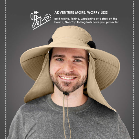 Image of Fishing Hat Outdoor Sun Protection Hats for Men & Women