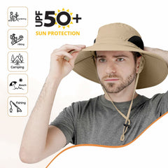 Chapeau de pêcheur, chapeaux de protection solaire d'extérieur pour hommes et femmes 