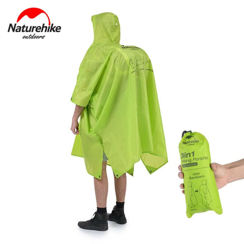 Image of Naturehike 3 in 1 Raincoat