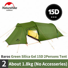 Naturehike Opalus Tunnel Tent 2/3/4