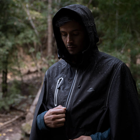 Image of Naturehike Adult Long Poncho Raincoat