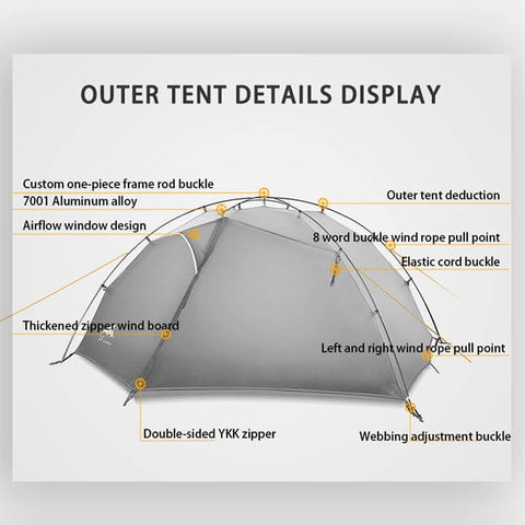 Image of 3F UL Gear Taiji 2 Tent