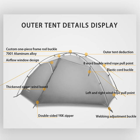 Image of 3F UL Gear Taiji 2 Tent